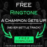 A Champion Gets Up Ringtone