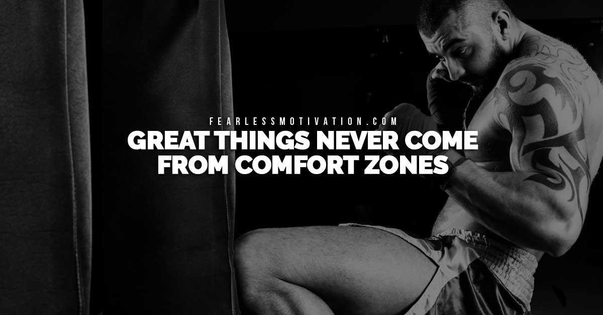 Get Out Of Your Comfort Zone Motivational Speech